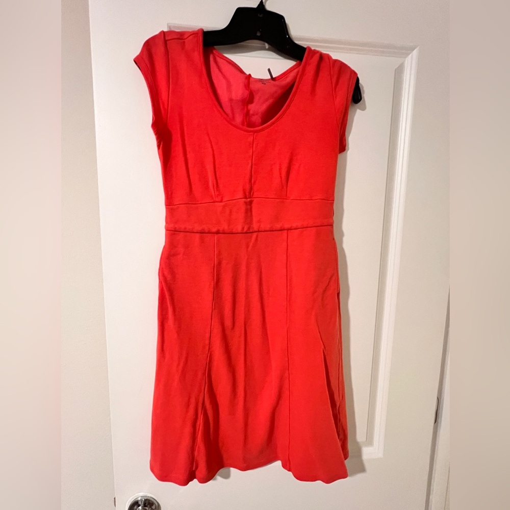 Toad and co coral dress